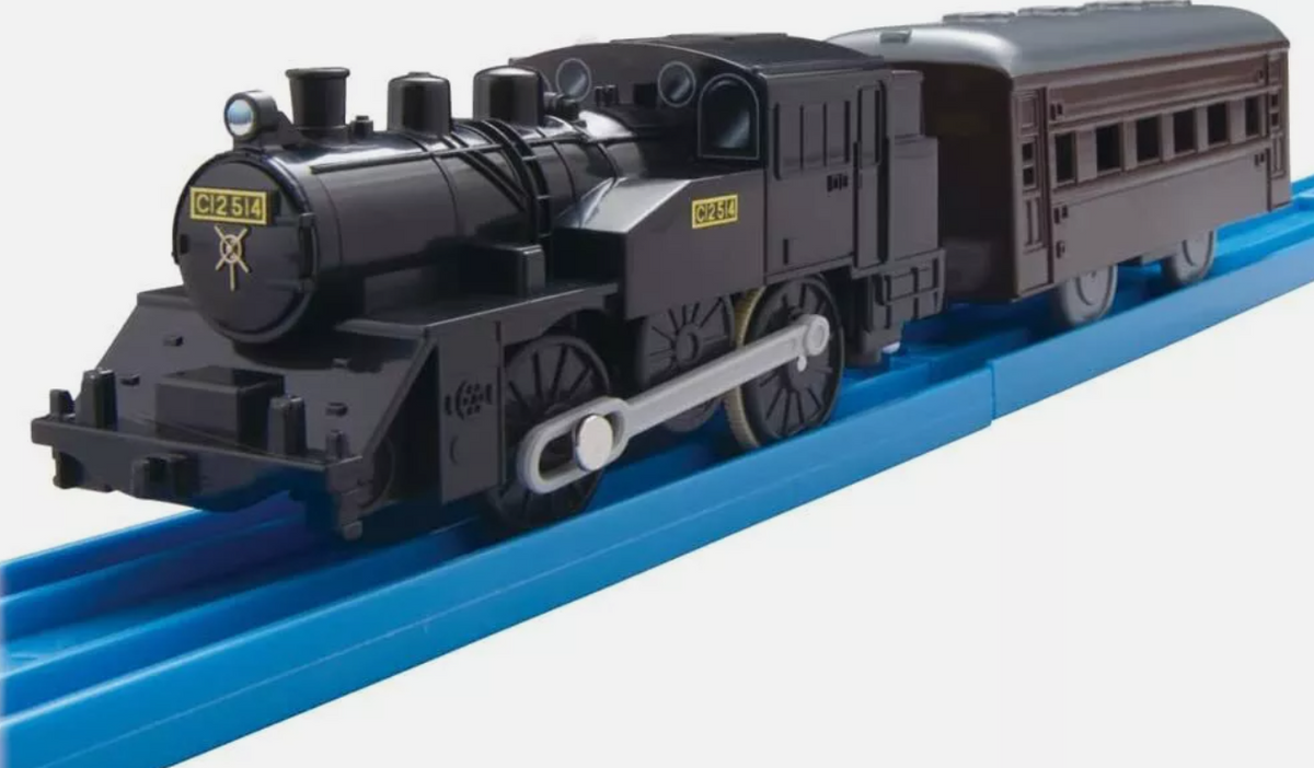 Japan Takara Tomy Plarail Toy Train VH Plarail ES-08 C12 Steam Locomotive Car