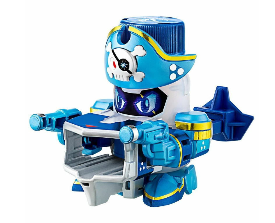 Takara Tomy Cap Revolution Bottleman BOT-19 Skull Pistol toy gift Au bot19