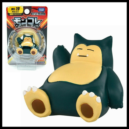 Moncolle MC MS-19 Snorlax Takara Tomy Pokemon Monster Action Figure Cards #19
