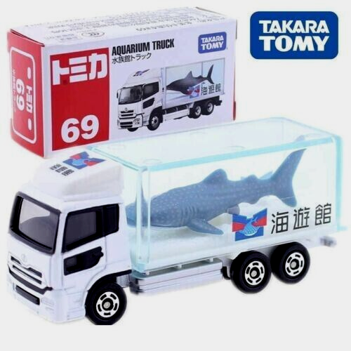 Takara Tomy Tomica VH BX069 Mitsubishi Fuso Aquarium Truck Car BX69 #69 New