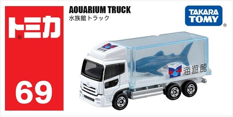 Takara Tomy Tomica VH BX069 Mitsubishi Fuso Aquarium Truck Car BX69 #69 New
