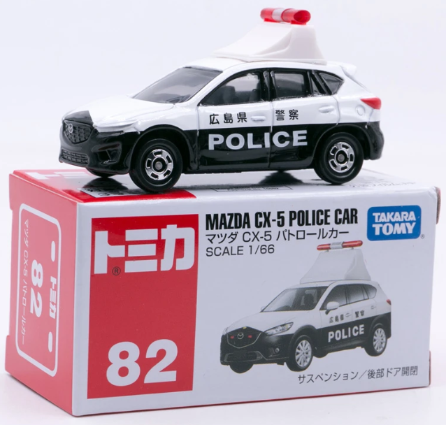 TAKARA TOMY TOMICA No.82 1/66 Scale MAZDA POLICE CAR Box NEW Japan #82